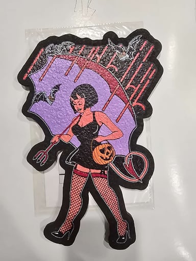 Preview pic of Slinger x Rocko "Devil Girl" Moodmat