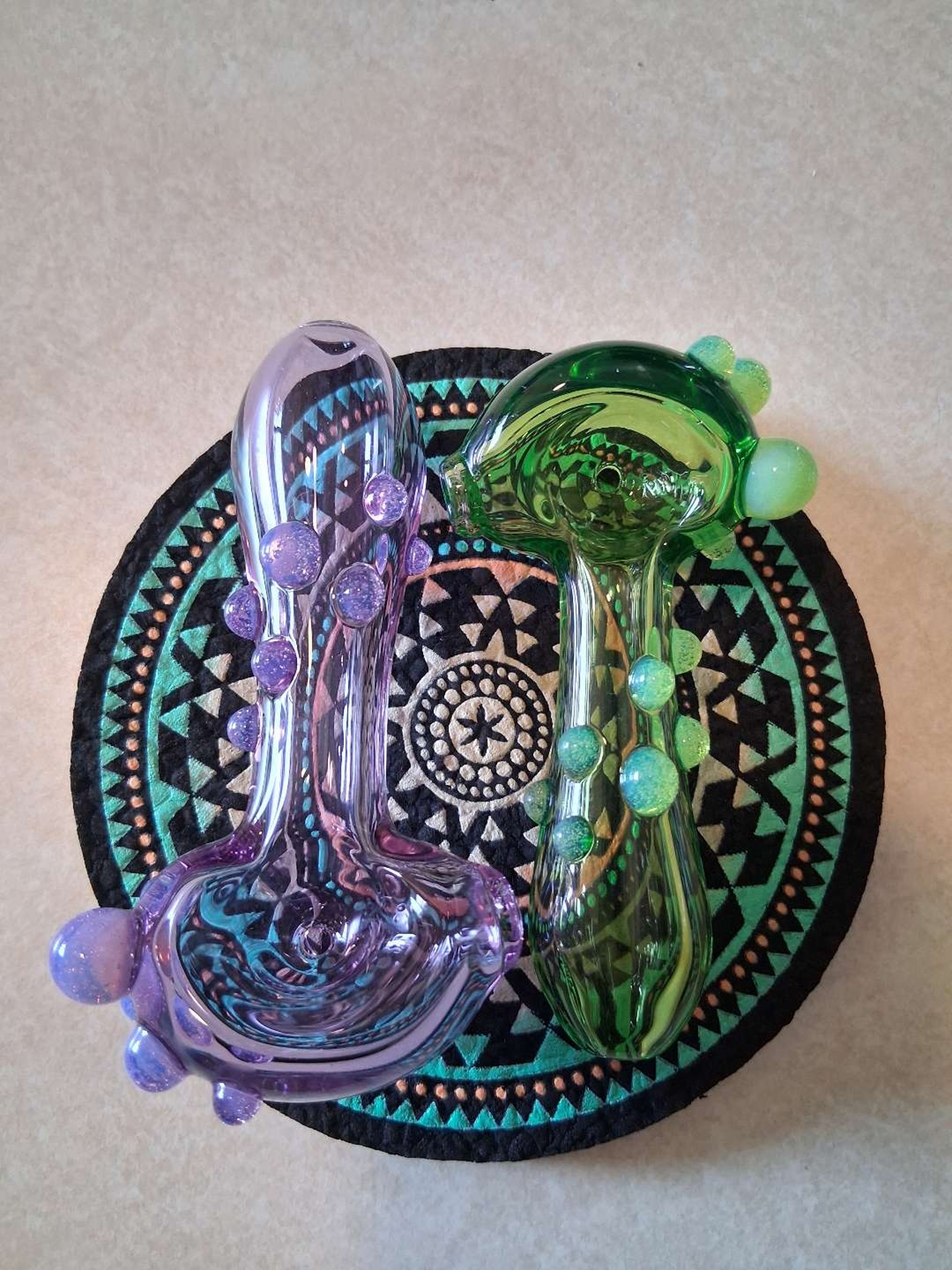 Preview pic of Heady simple UV spoon *deal* (bowl, handpipe, spoon, burner, phat phatty)