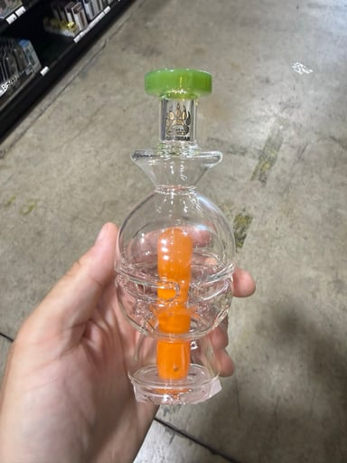 Preview pic of Puffco peak glass top Calibear fab egg 👉 brand new