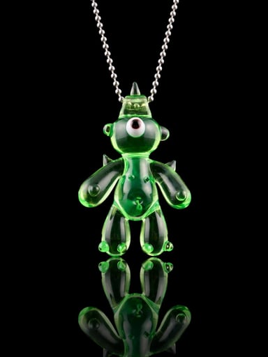 Preview pic of Green Cyclops Pendant