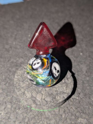 Preview pic of Sweeney Skull Millie Abundance Marble Cap