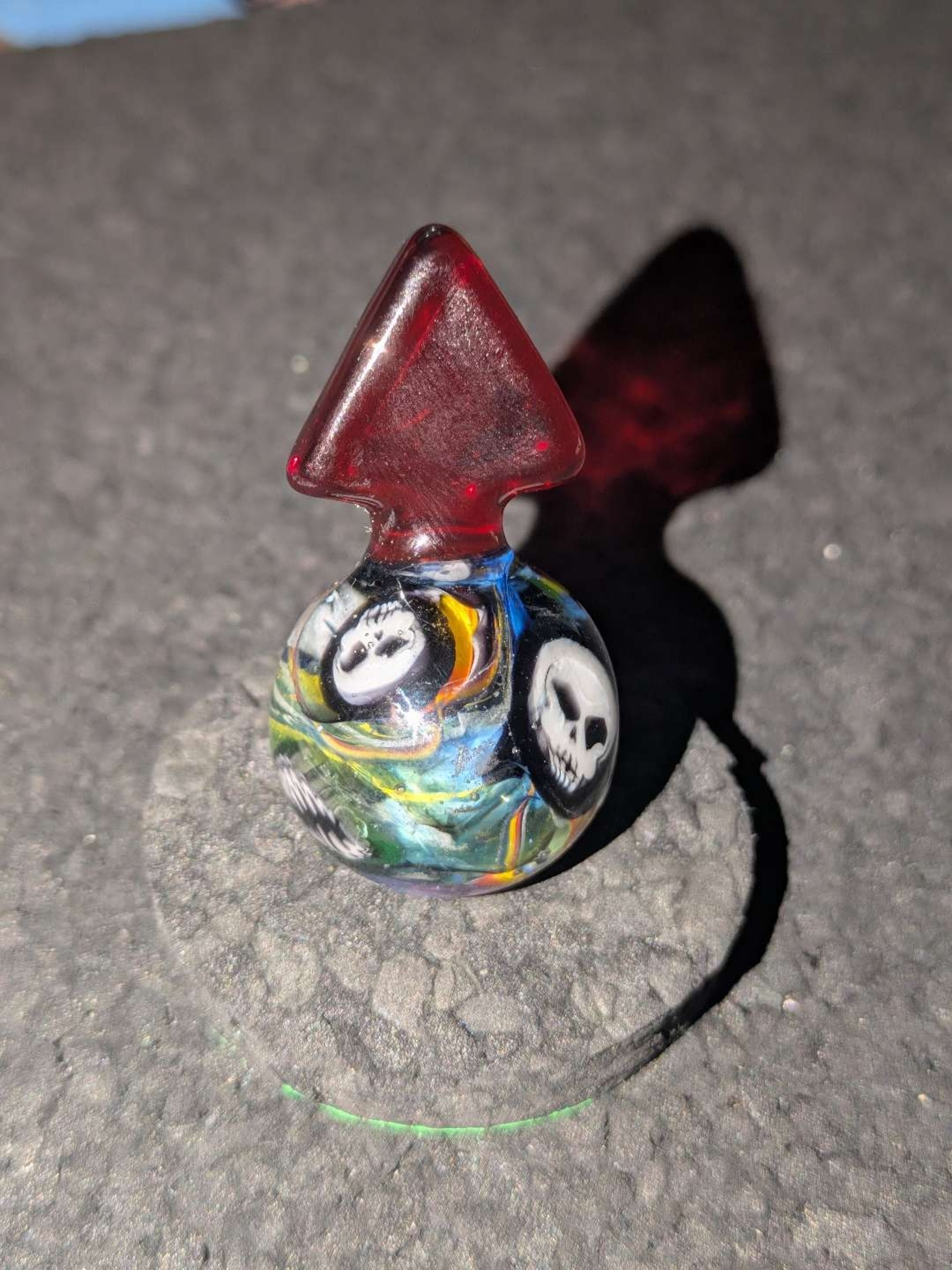 Preview pic of Sweeney Skull Millie Abundance Marble Cap