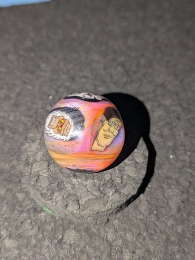 Preview pic of Hank Hill Pot leaf Millie Abundance Marble