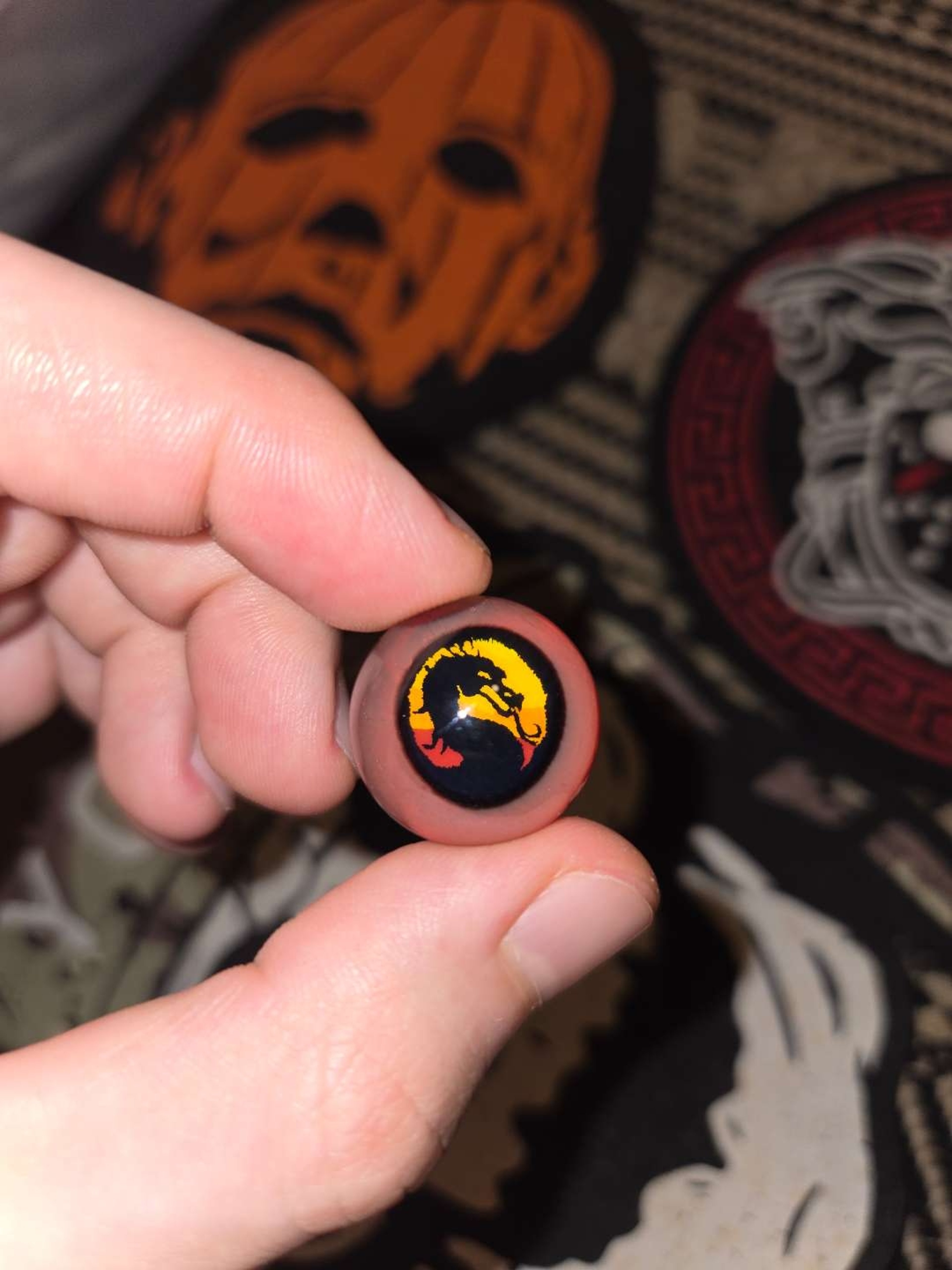 Preview pic of Mortal kombat marble