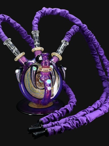 Preview pic of COOJO GLASS X PEETWICE GLASS X PAKUA GLASS HOOKAH RIG