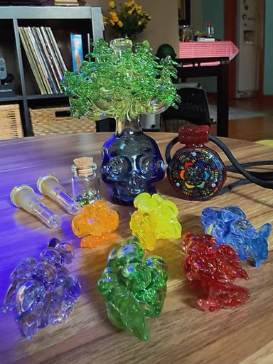 Preview pic of Mr. Gray Rainbow nug Pendant collection