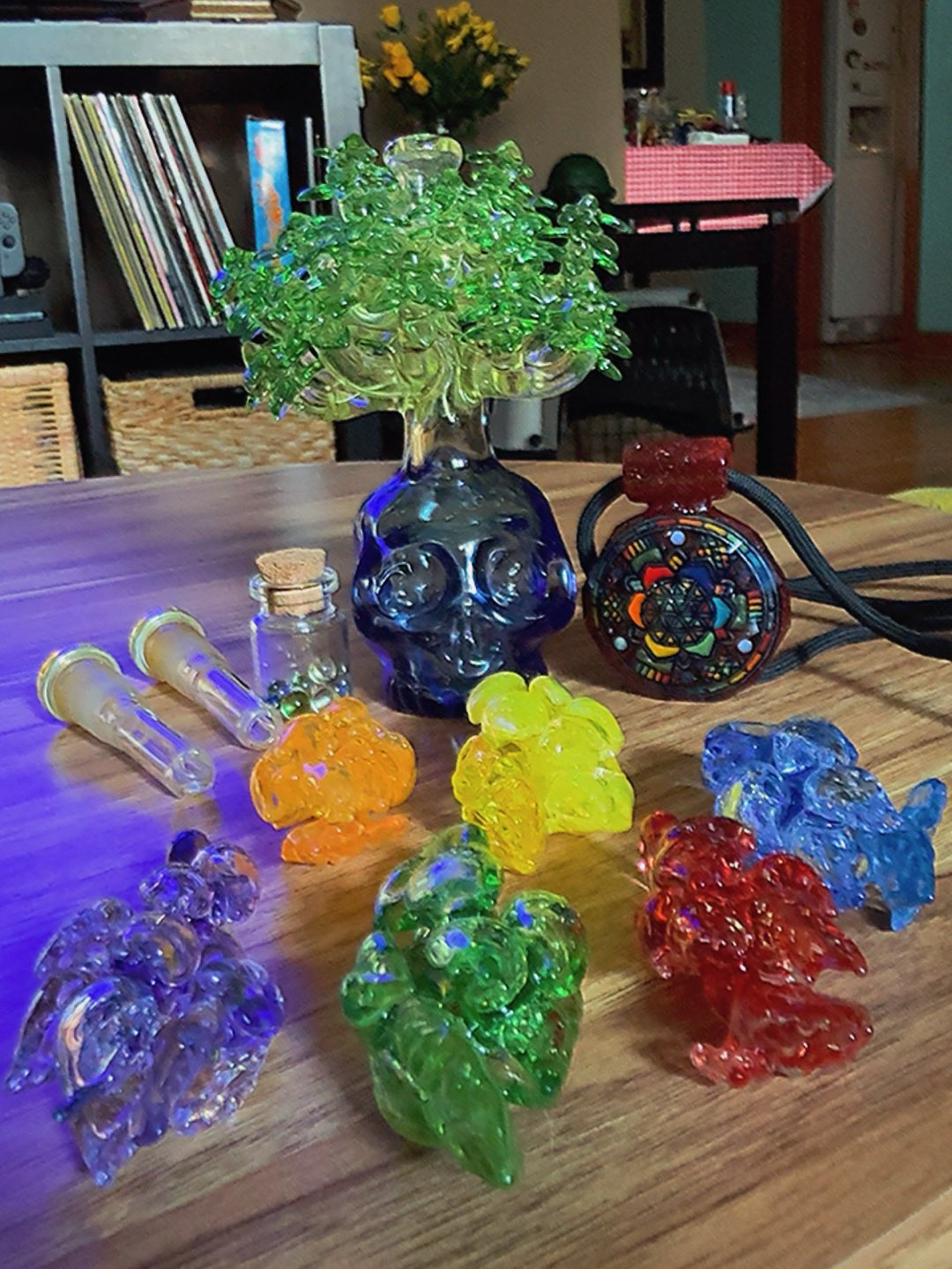 Mr. Gray Rainbow nug Pendant collection image 0