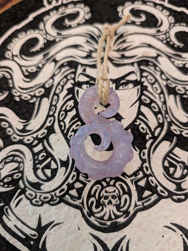Preview pic of Wicked Glass Tentacle Pendant