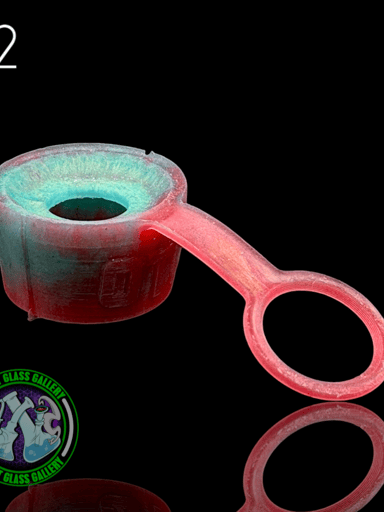 Preview pic of One Trick Pony - Rockulus Tether #2 - Puffco Peak Pro 3DXL - Pink/Green/Pearl