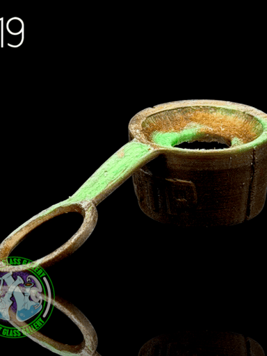 Preview pic of One Trick Pony - Rockulus Tether #19 - Puffco Peak Pro 3DXL - Caramel/Green Apple