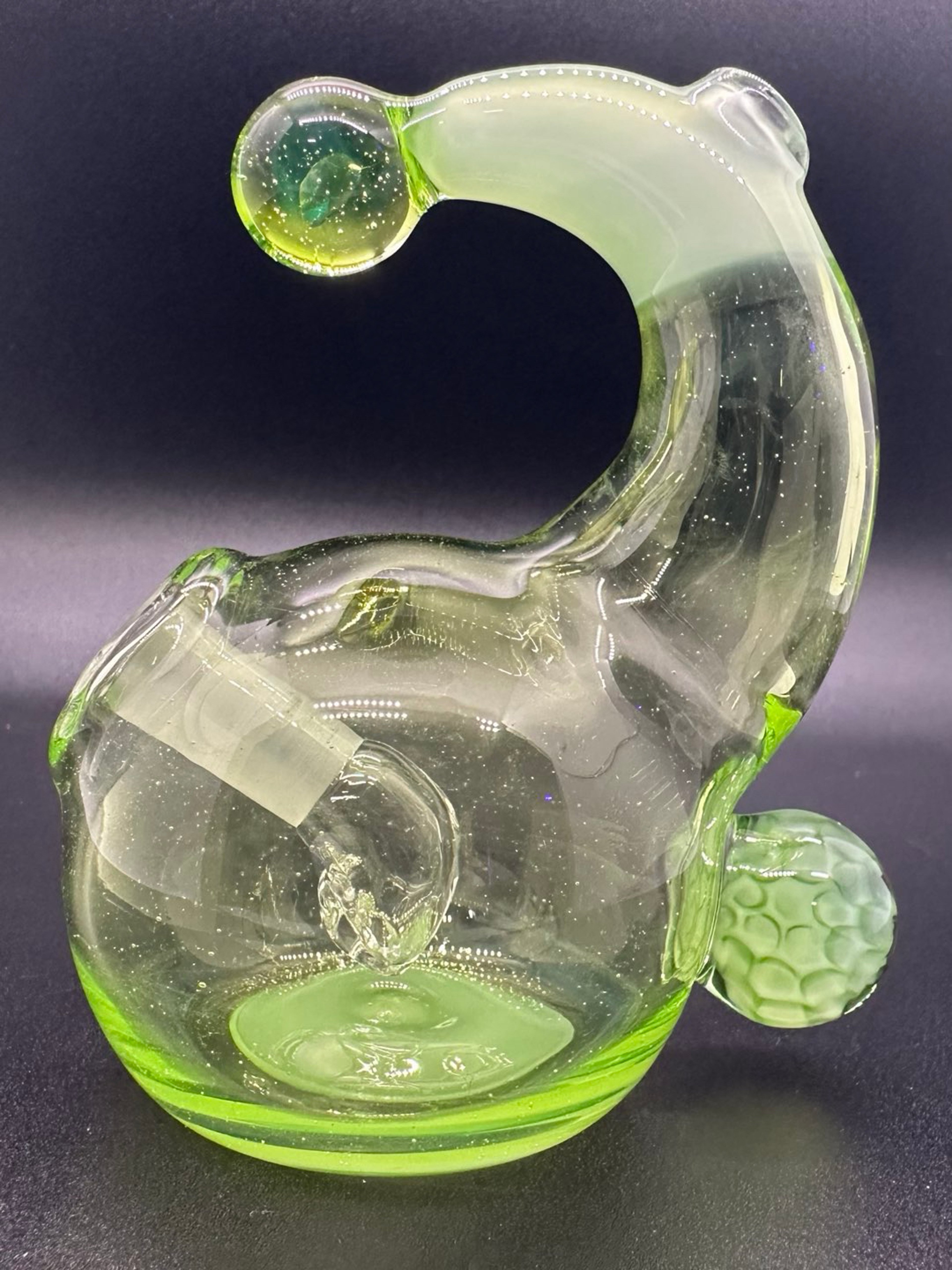 Green Mini Horn Ball Rig with UV accents image 0