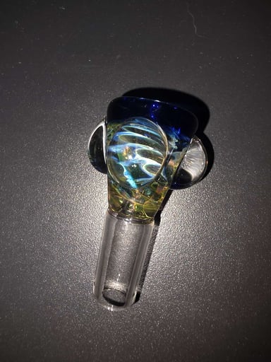Preview pic of Fumed Flower Bowl