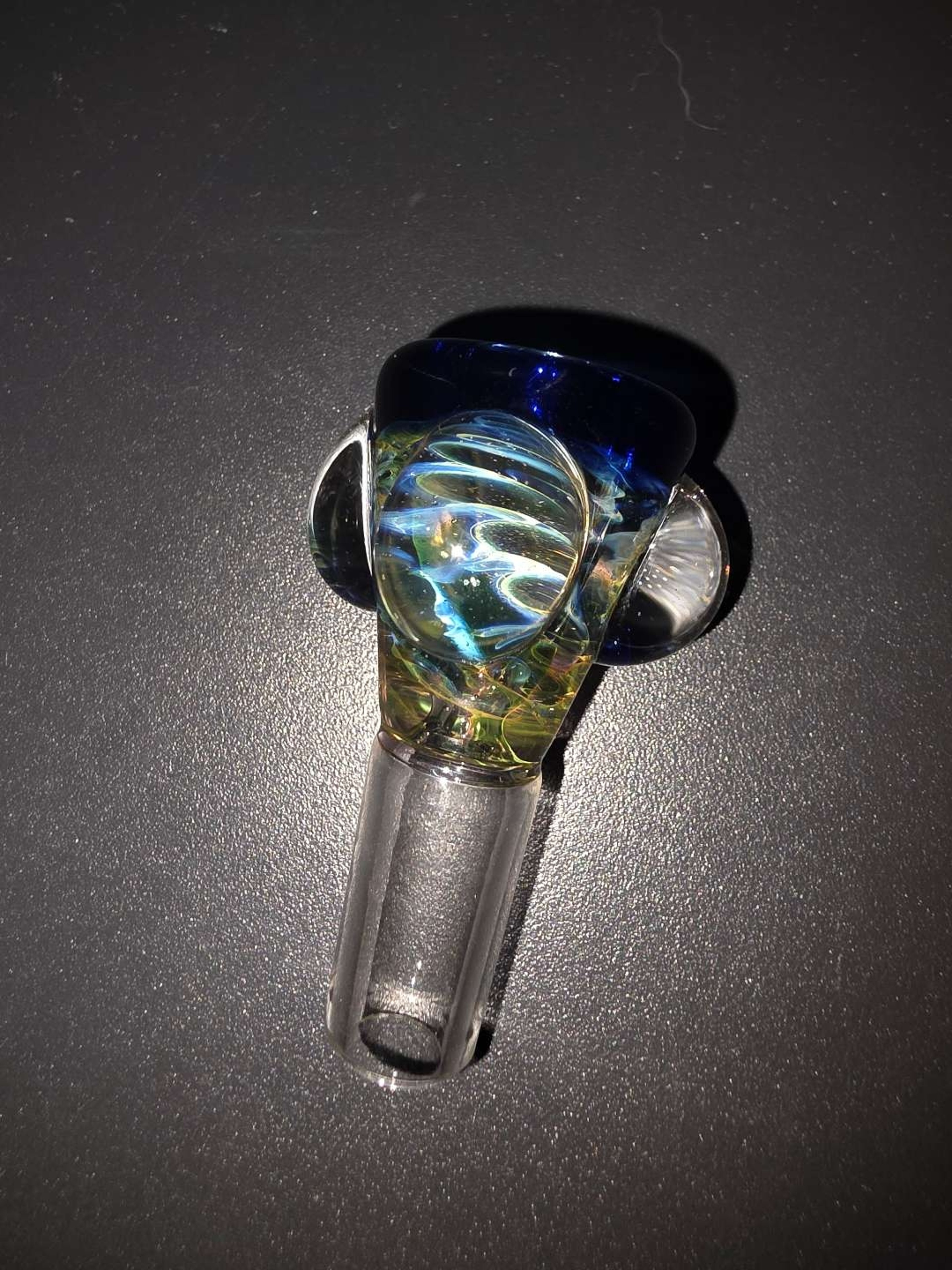 Preview pic of Fumed Flower Bowl