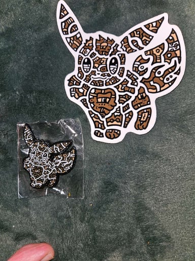 Preview pic of Ben Focus "Evee" Hat Pin