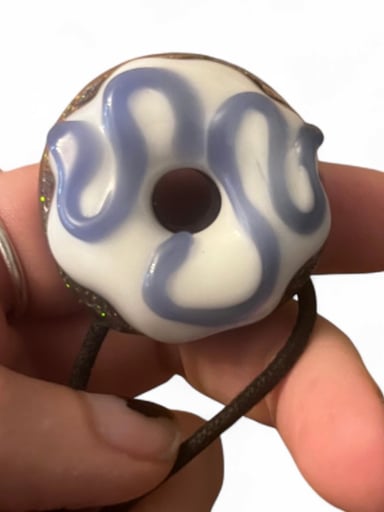 Preview pic of KGB custom crushed opal donut