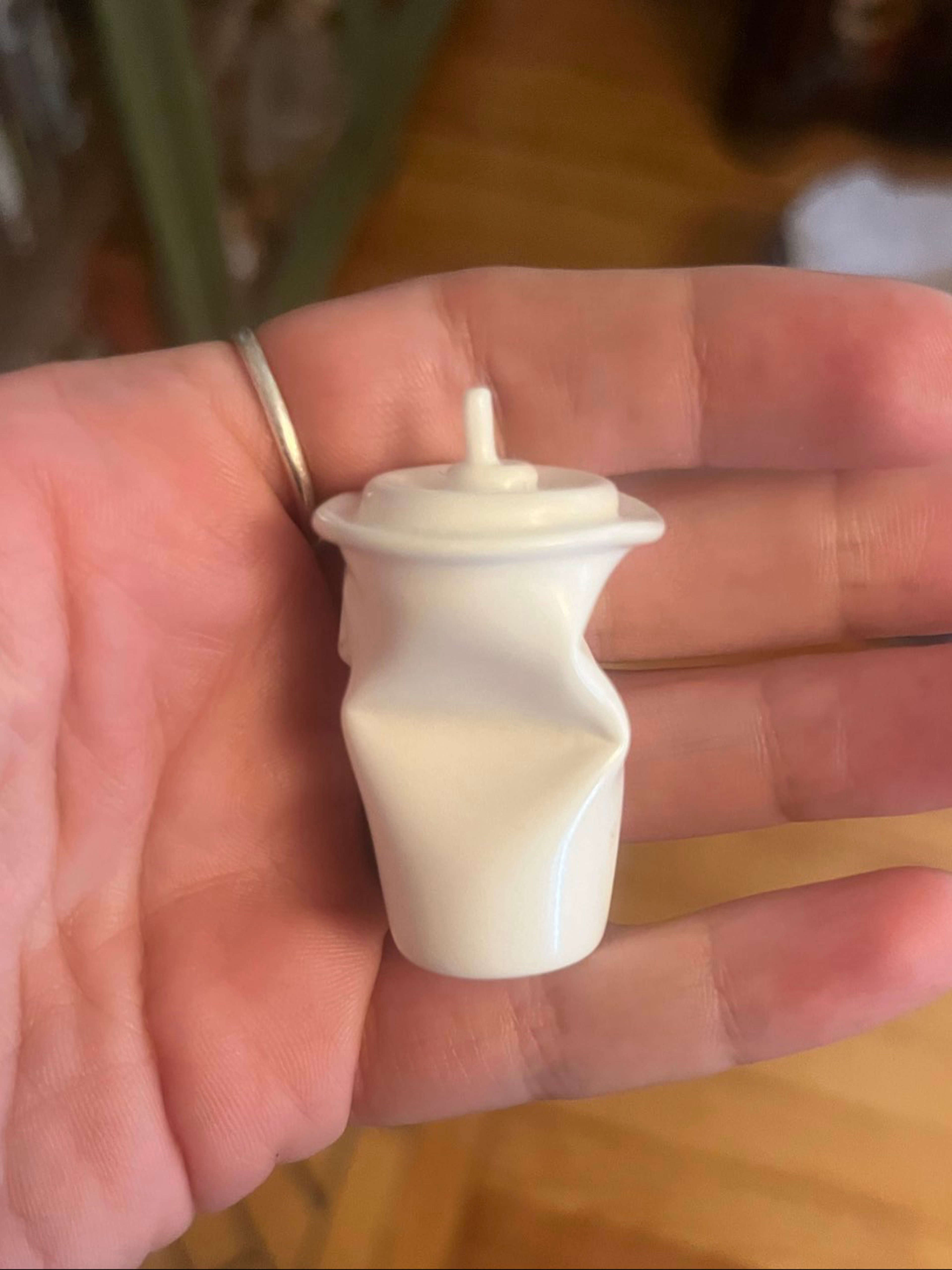 Preview pic of Matt Escuche cup pendant signed
