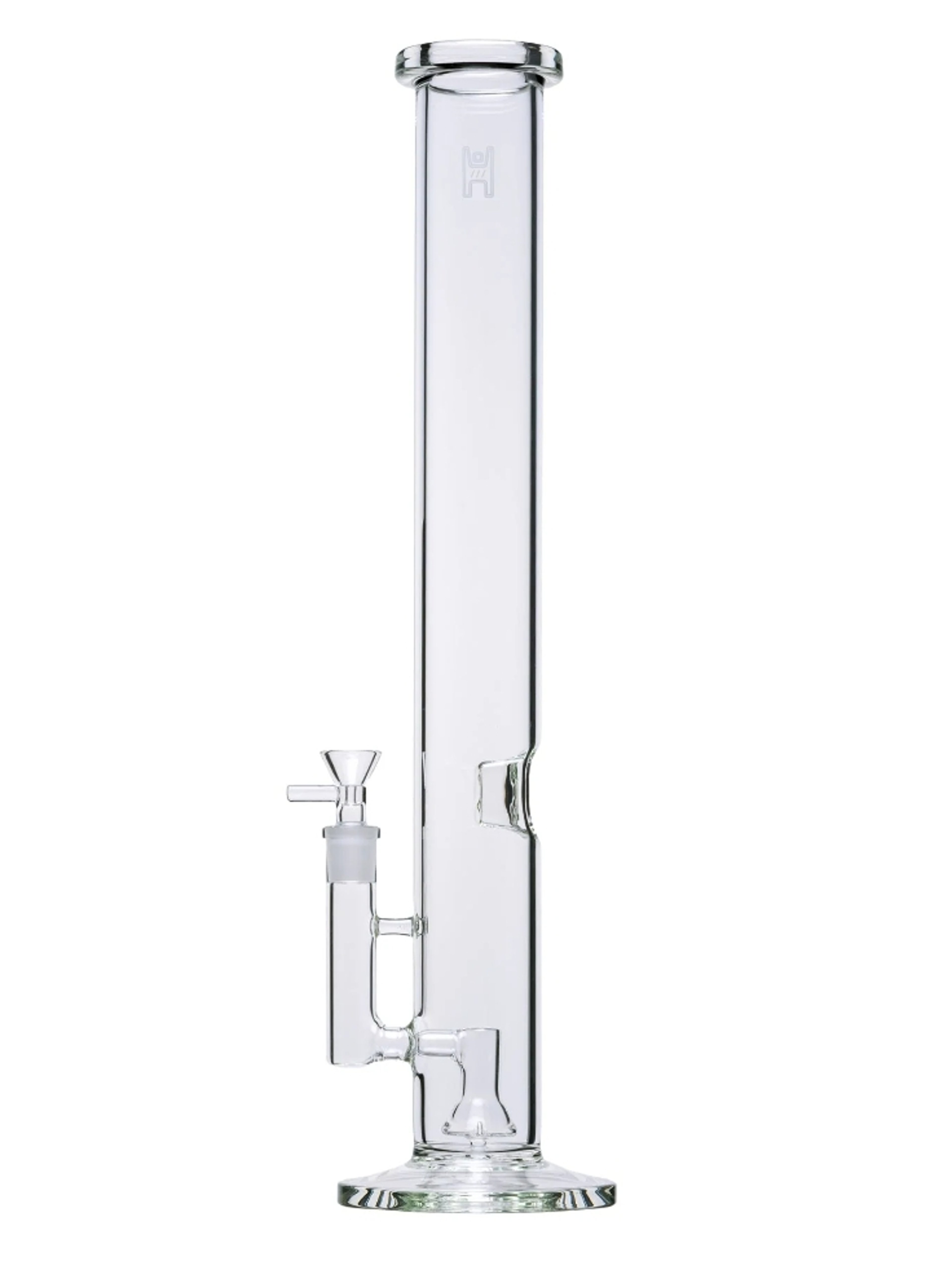 Human grade 18in straight tube bong brand new in box image 0