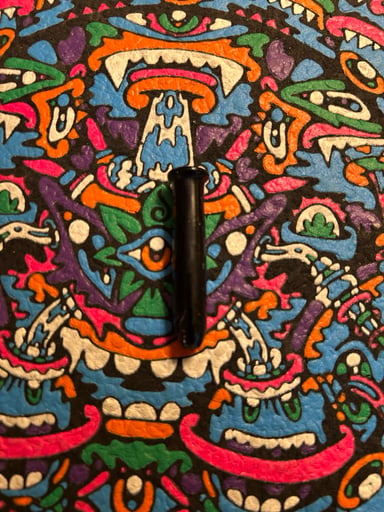 Preview pic of Dr. dabber ghost straw with directions