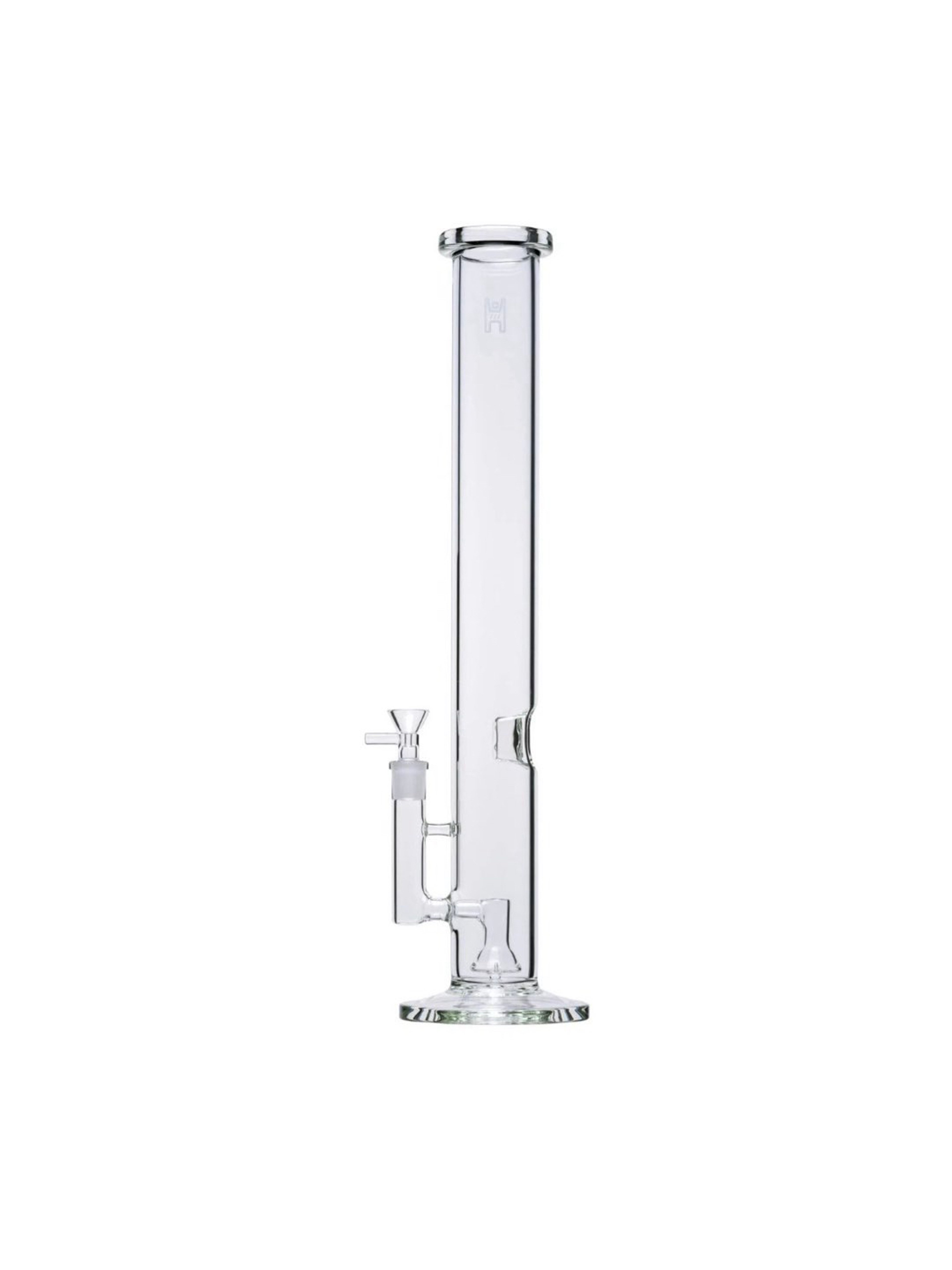 Preview pic of Big Tall USA HUMAN GRADE GLASS  18" Straight Tube Hookah Bong Bubbler Water Pipe