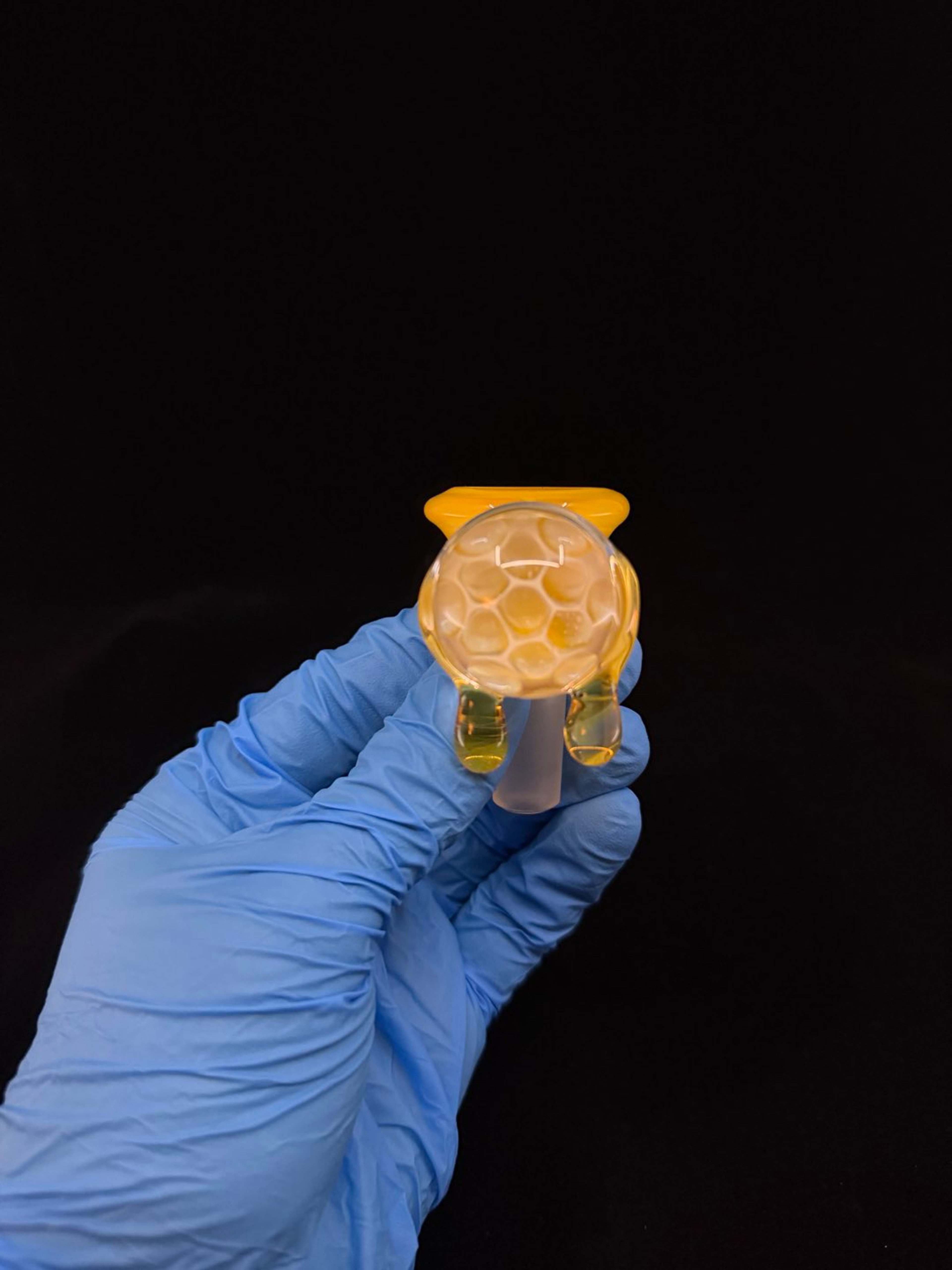 14mm Slide - Honeycomb - Maritime Glassworks image 0