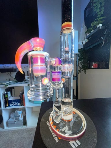 Preview pic of Ashme tube, dry catch, wet catch, and matching slide set for sale