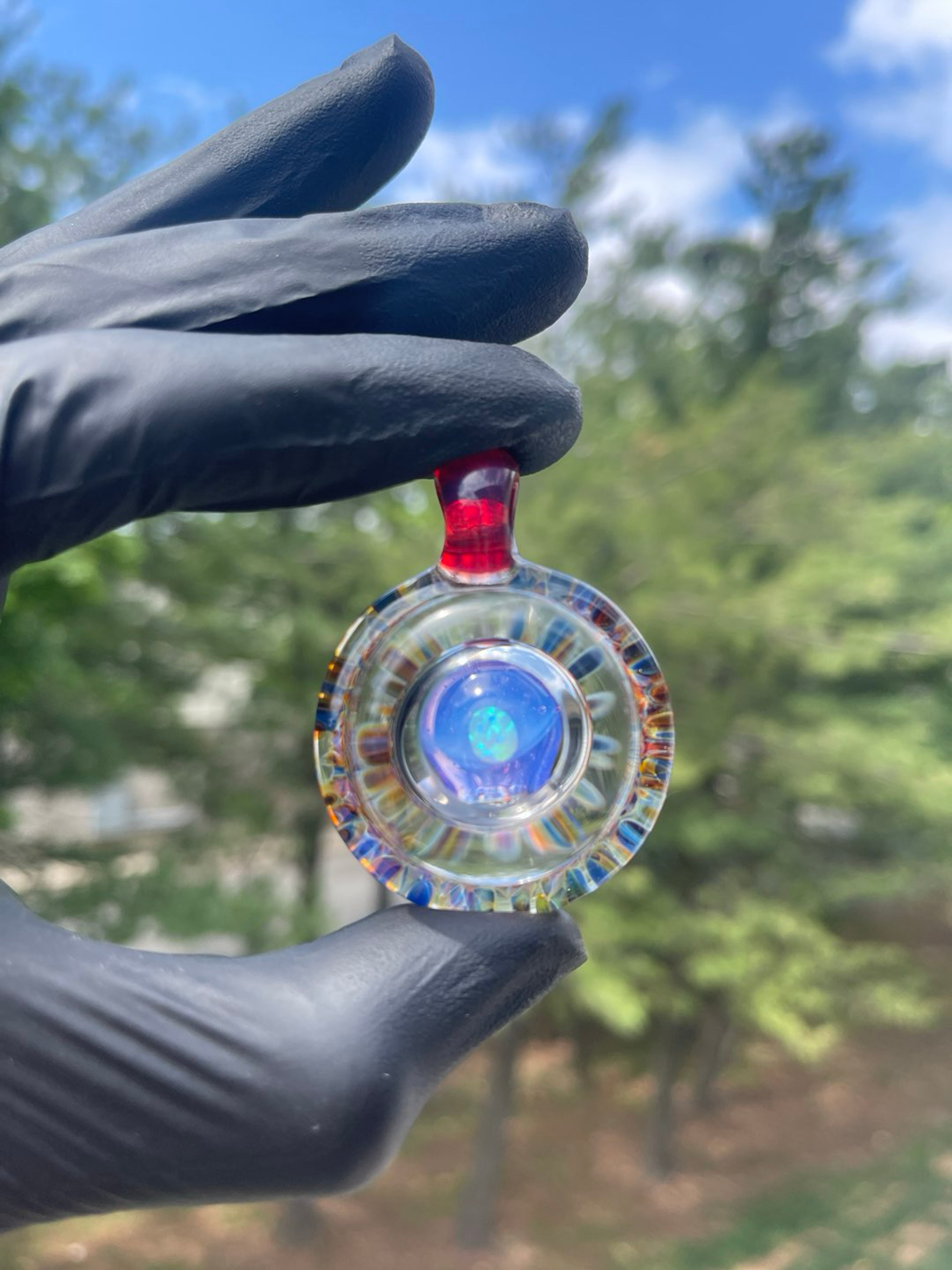 Preview pic of Opal Optical Illusion Pendant Ruby