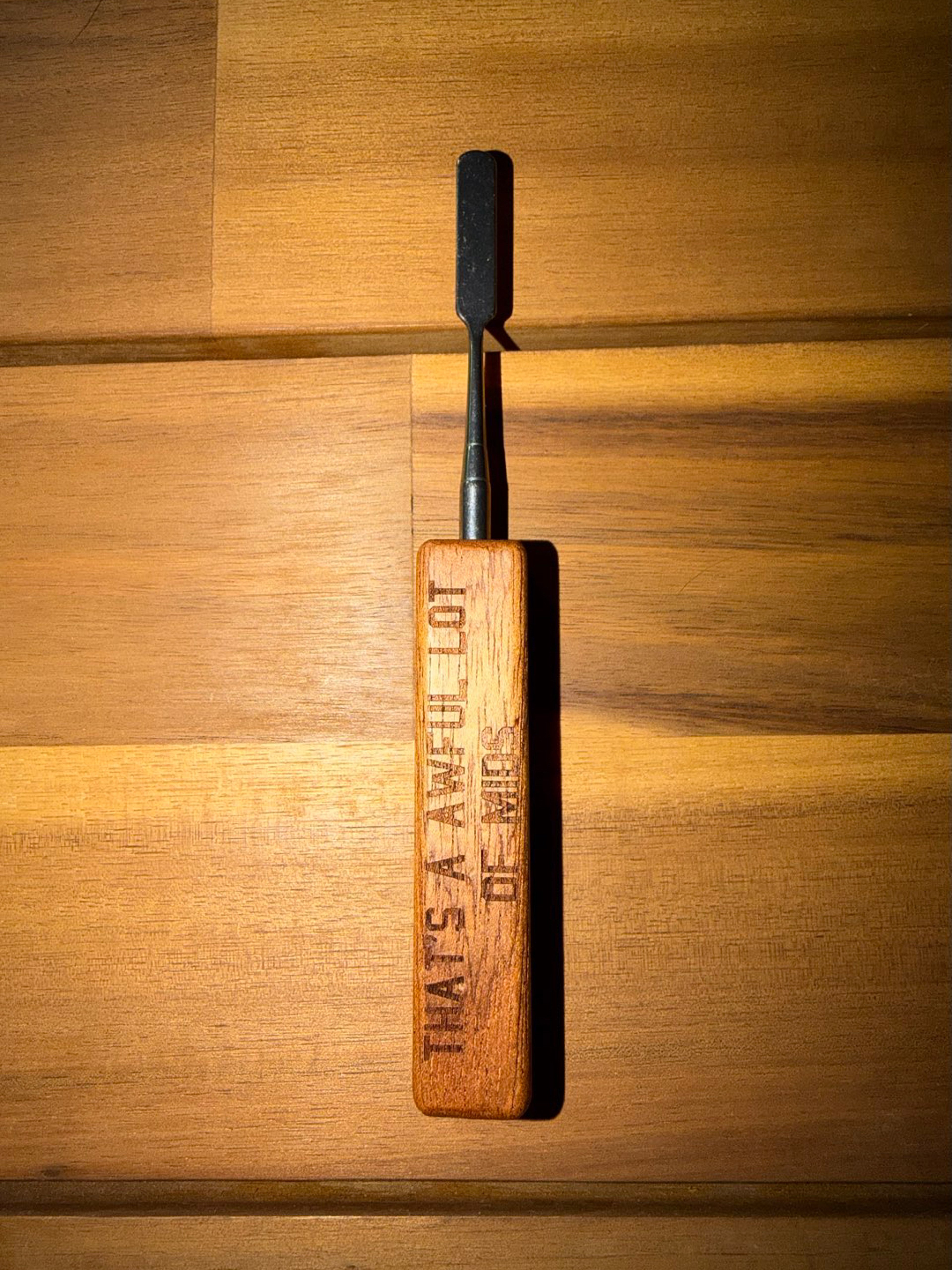 Preview pic of Gee West “Awful Lot Of Mids” Wooden Flathead Tool