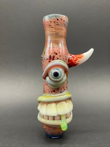 Preview pic of Cyclops chillum with glow in the dark eye