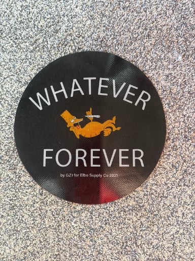 Preview pic of GZ1 x ELBO “Whatever Forever” Dab Mat
