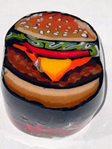 Preview pic of Stephen Boehme Hamburger Paperweight