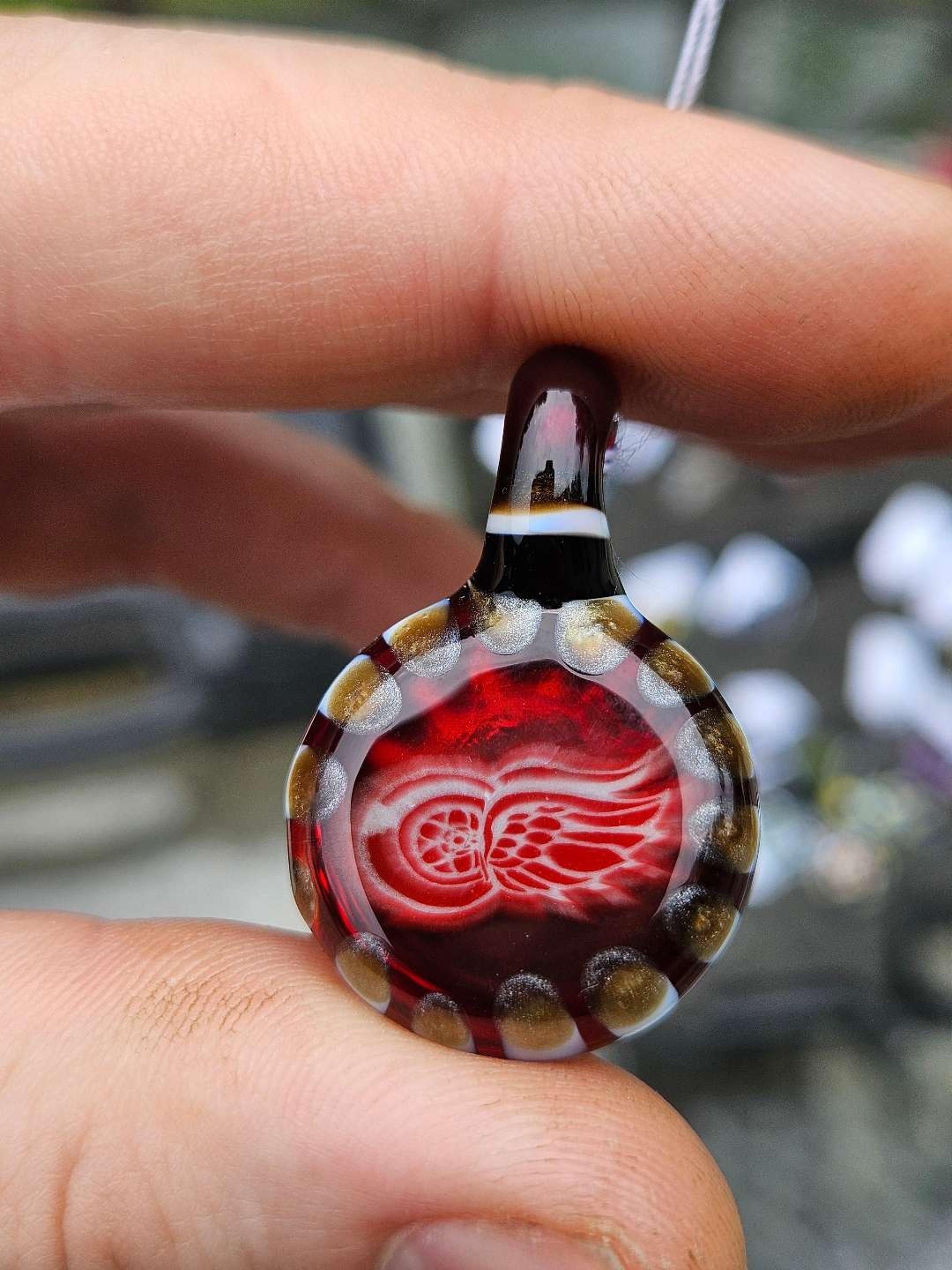 Preview pic of Detroit Red Wings Pendant