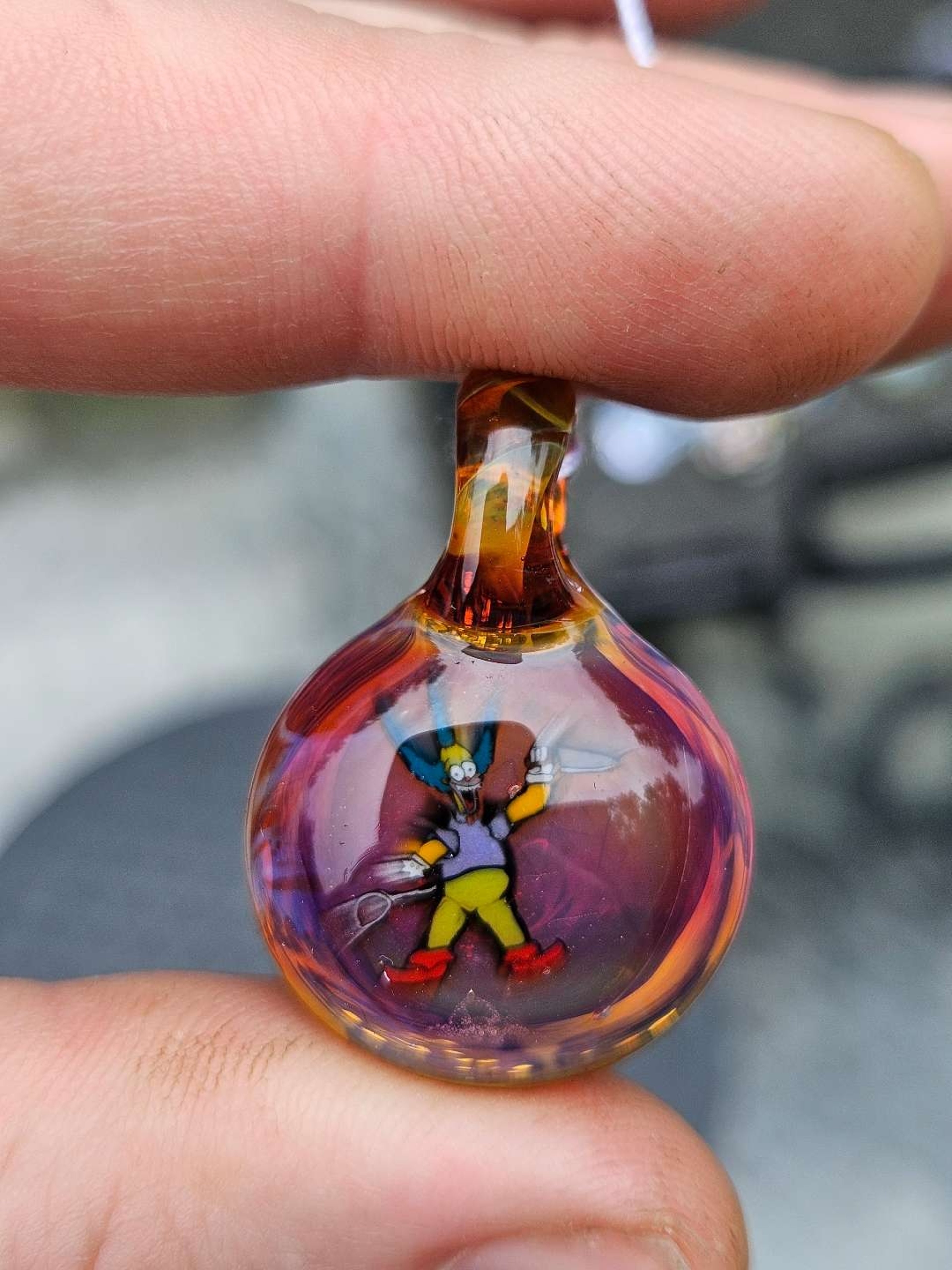 Preview pic of Krusty the Clown Pendant