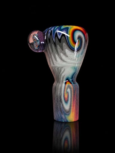 Preview pic of Fully Worked Wig Wag Slide @kjh_glass