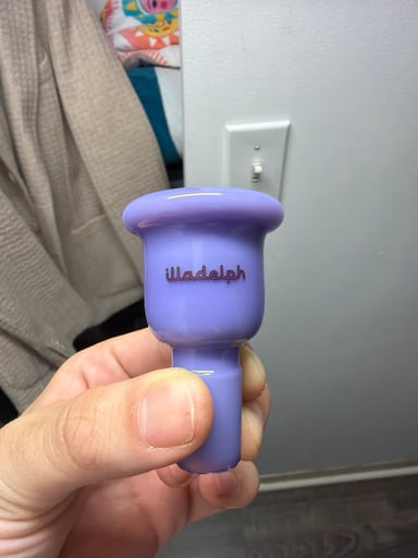 Preview pic of 18mm Milky purple illadelph slide