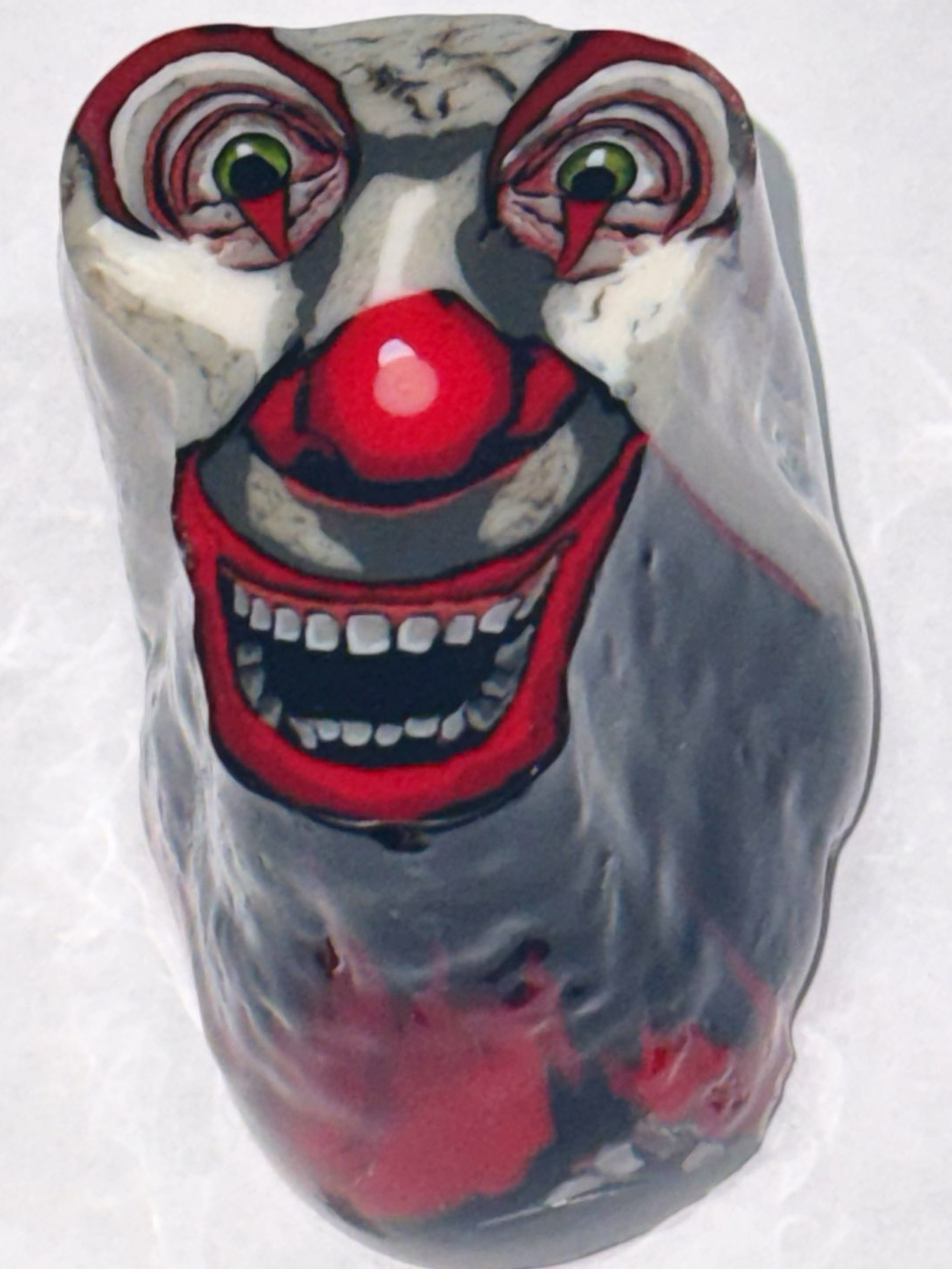 Preview pic of Stephen Boehme Clown Face Component Paperweight