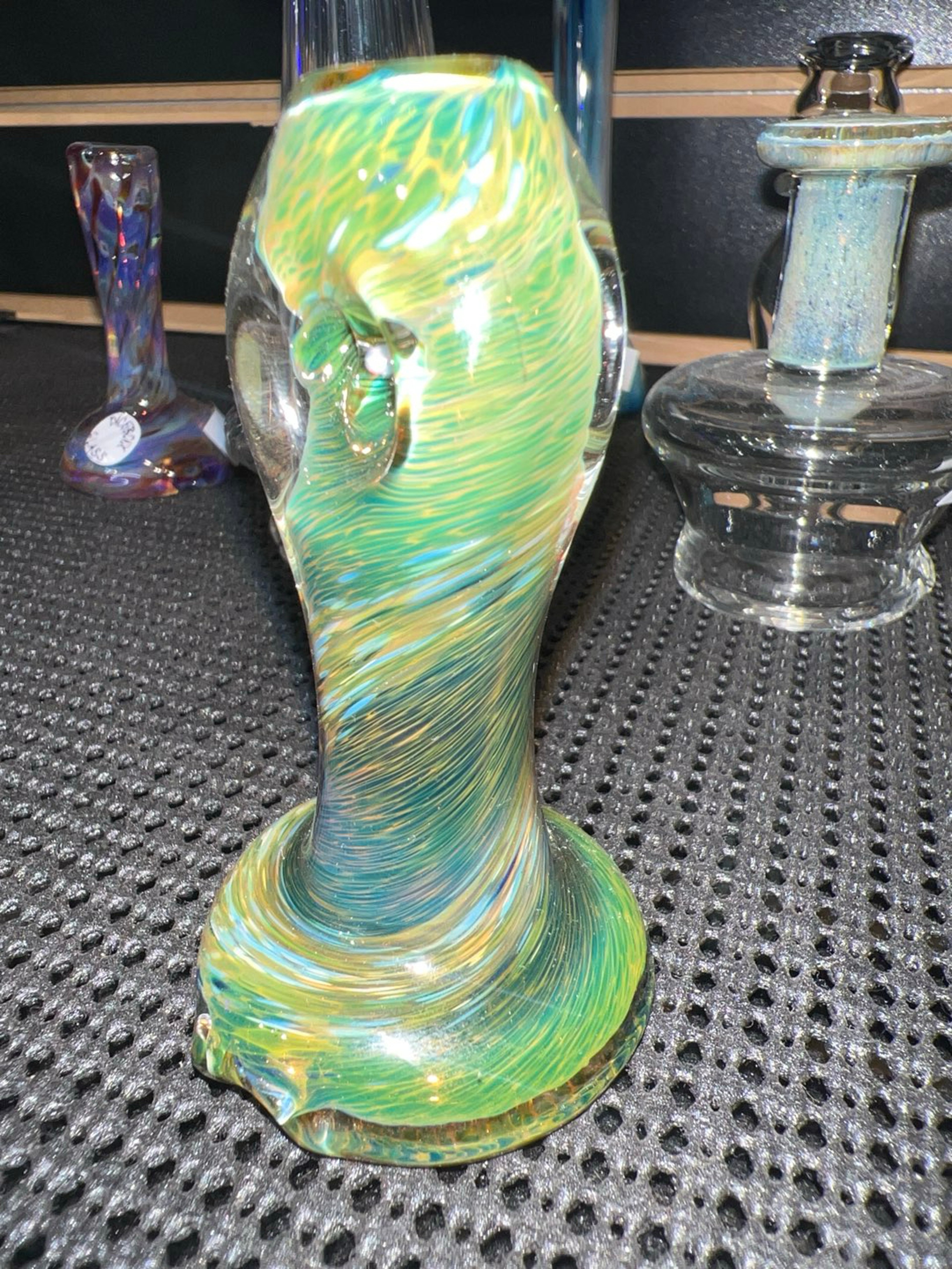 Preview pic of Puffco Peak Top Green dry top BRAND NEW