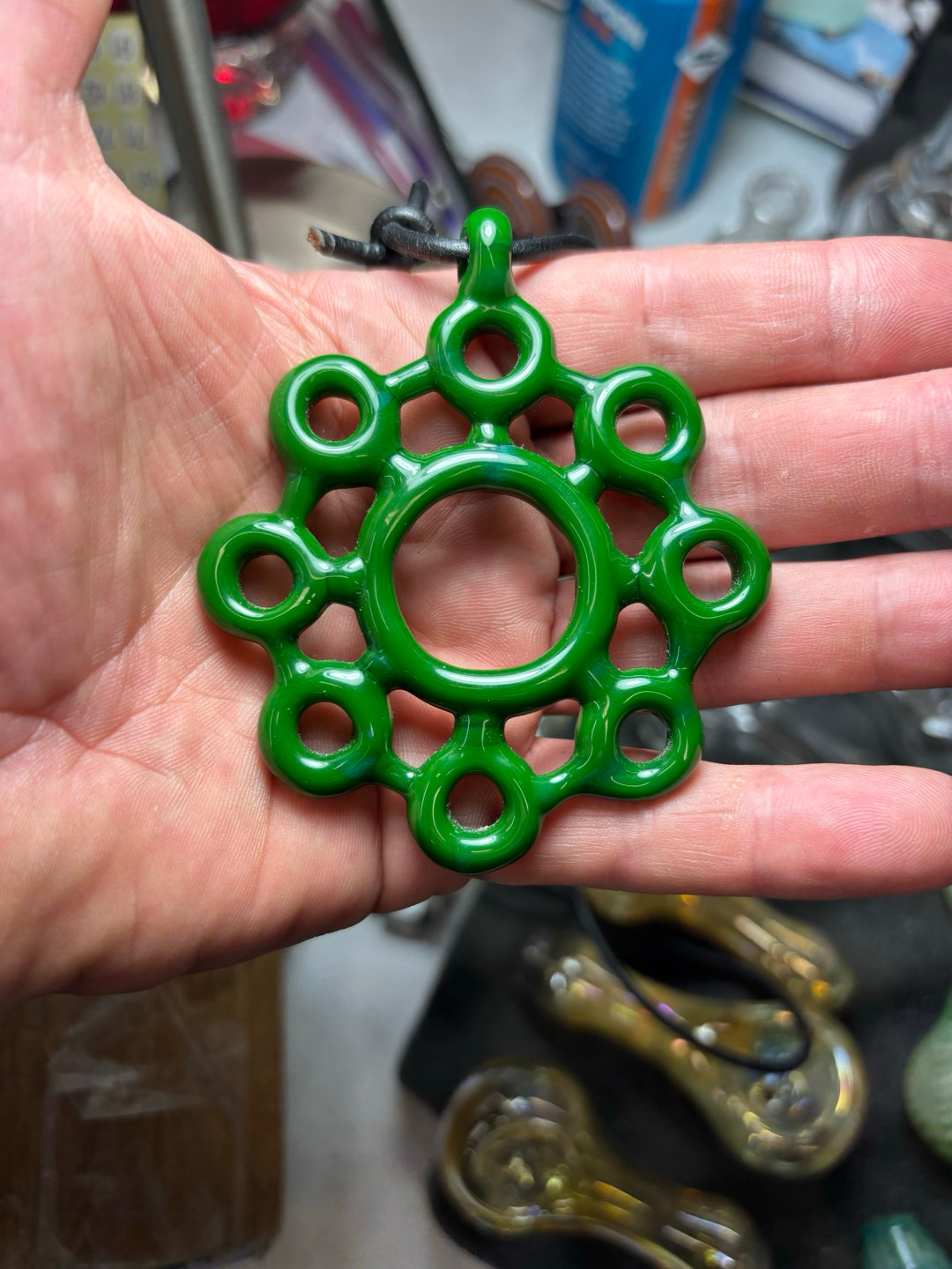 Preview pic of 9 ring pendant
