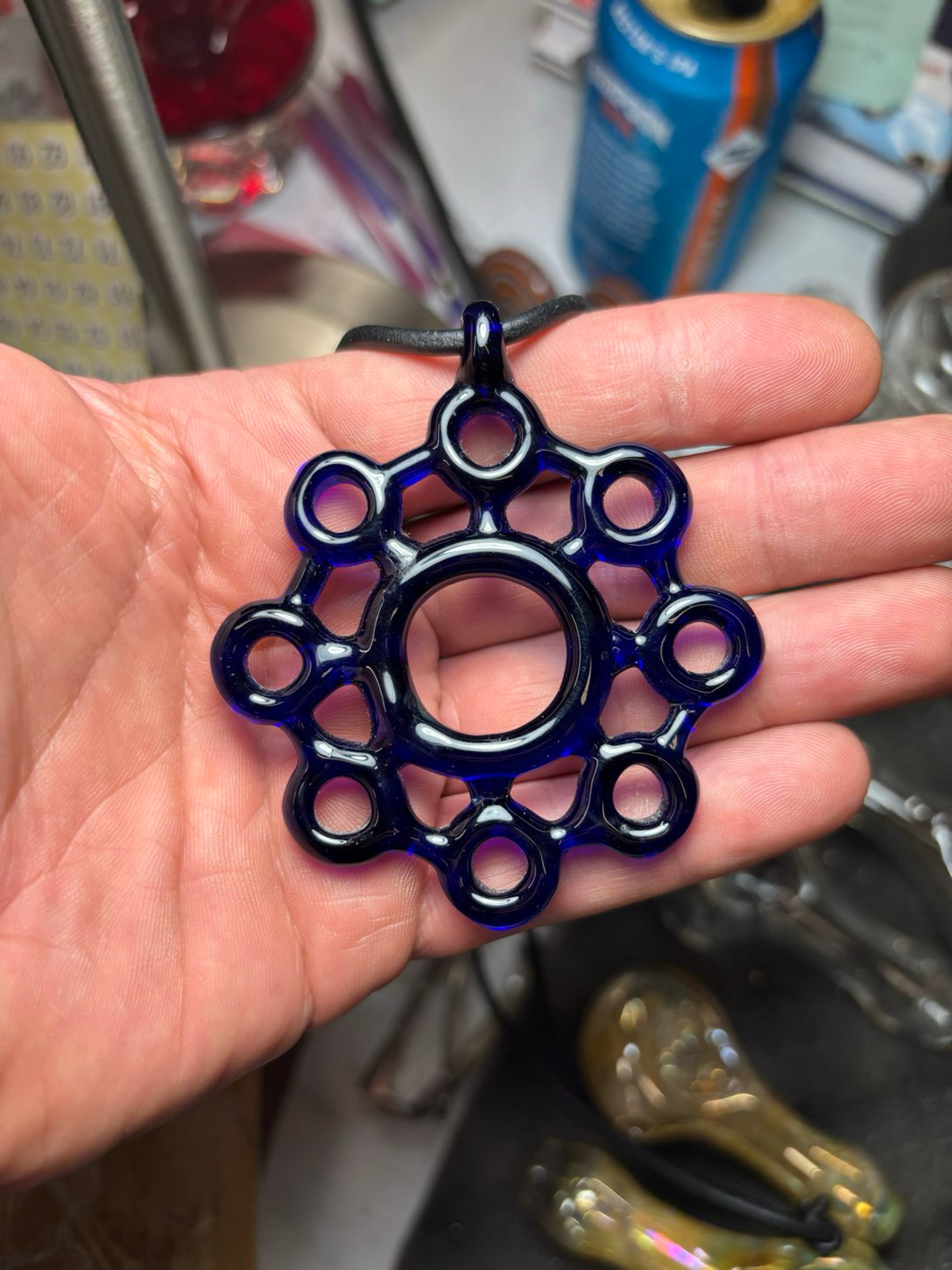 Preview pic of 9 ring pendant