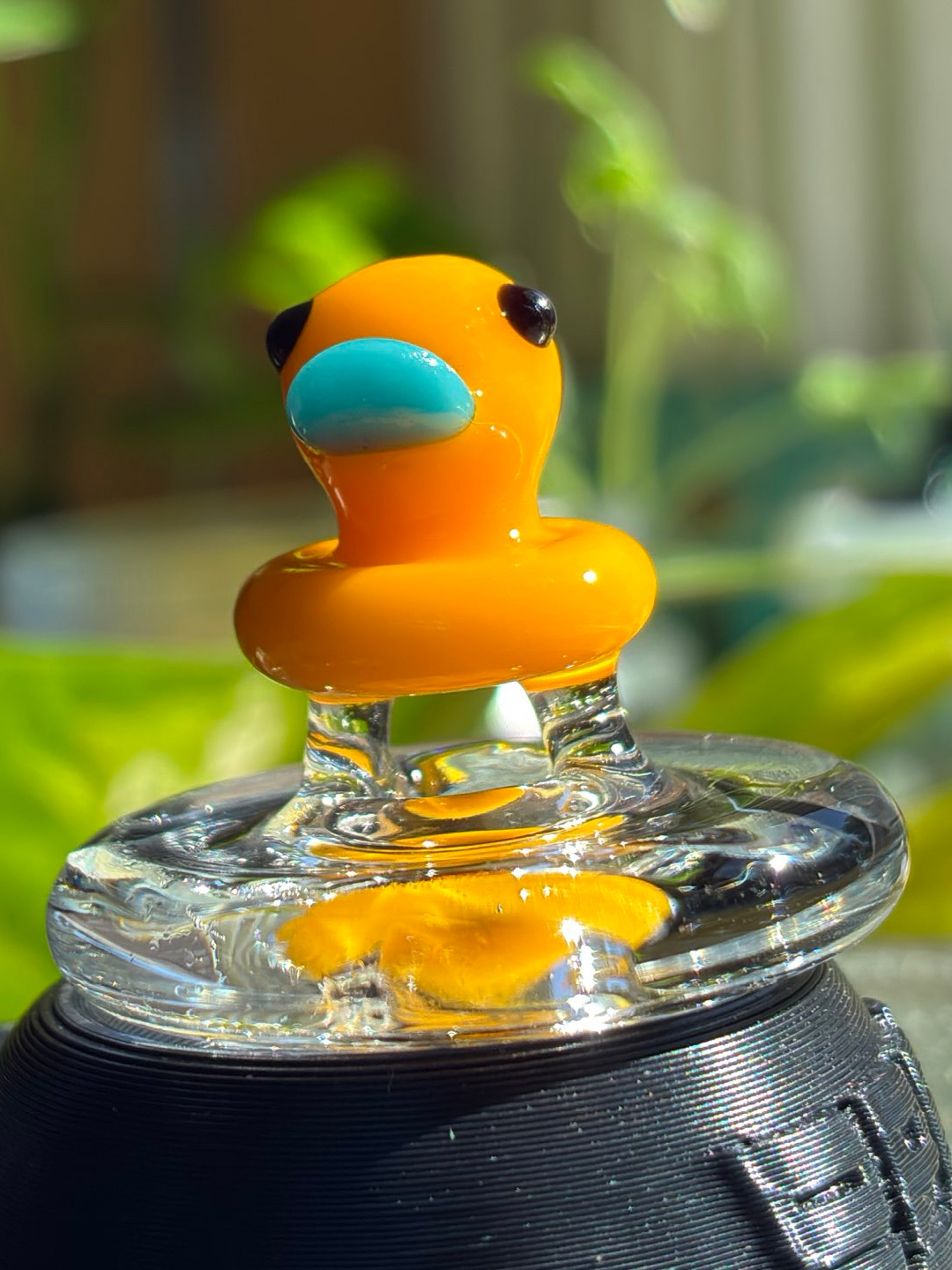 Yellow ducky carb cap image 0