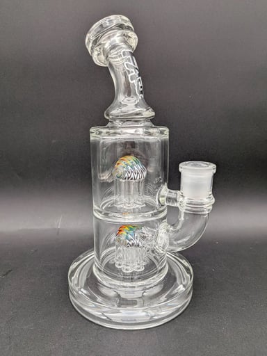 Preview pic of TAG - 8.5" BENT NECK FIXED DOUBLE 6-ARM TREE