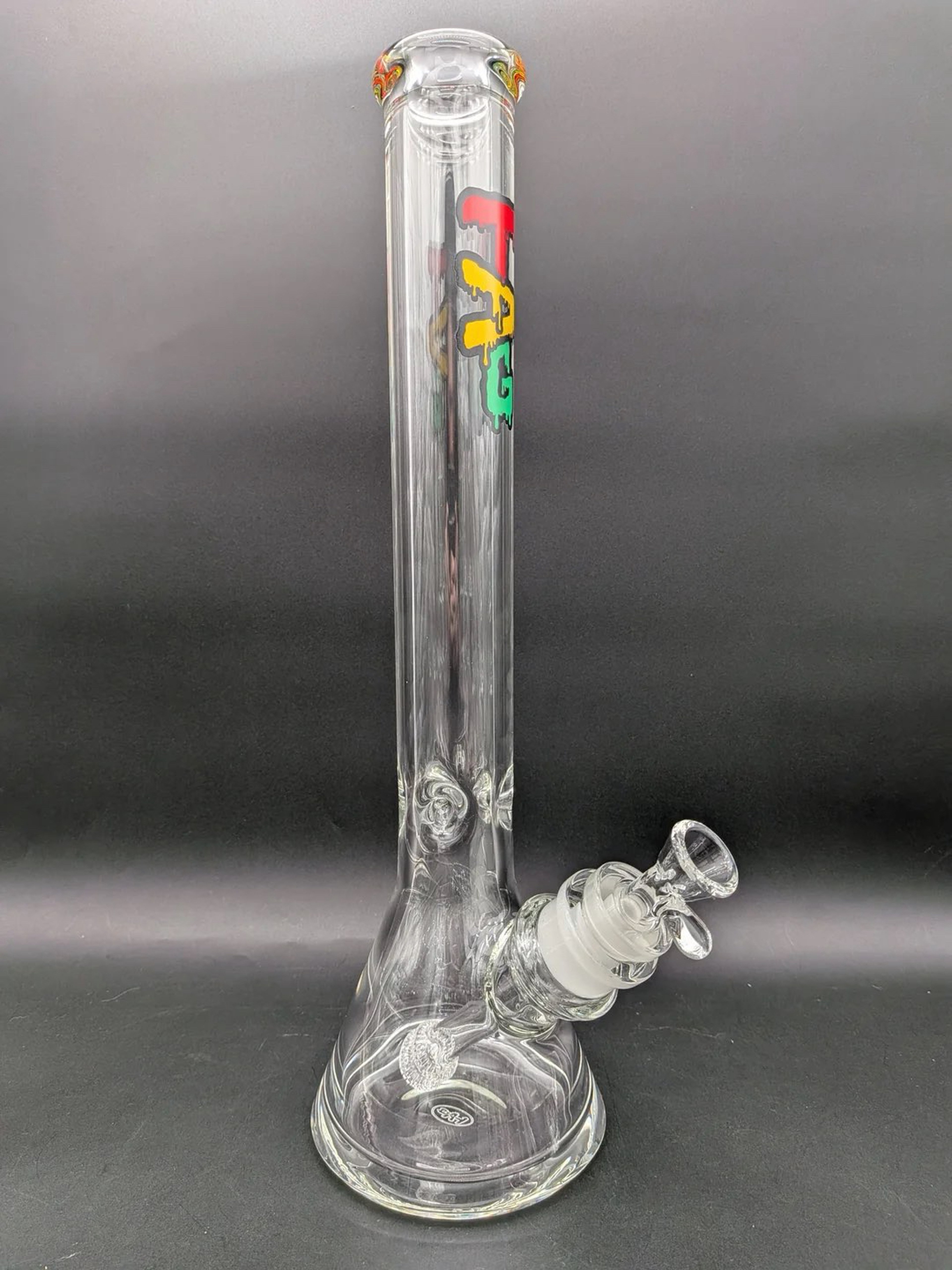 TAG - 18" BEAKER 9MM W/ 28/18MM DOWNSTEM image 0