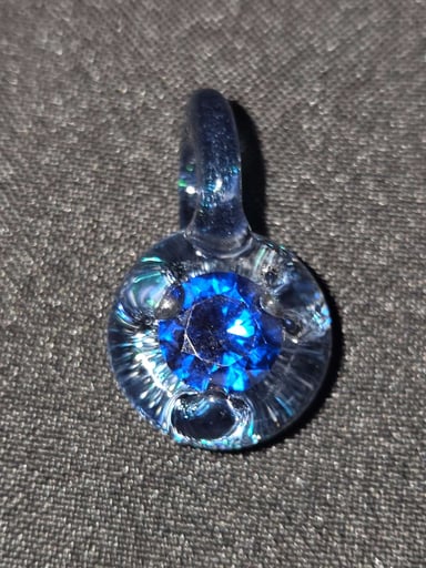 Preview pic of Aqua dichro & blue spinel