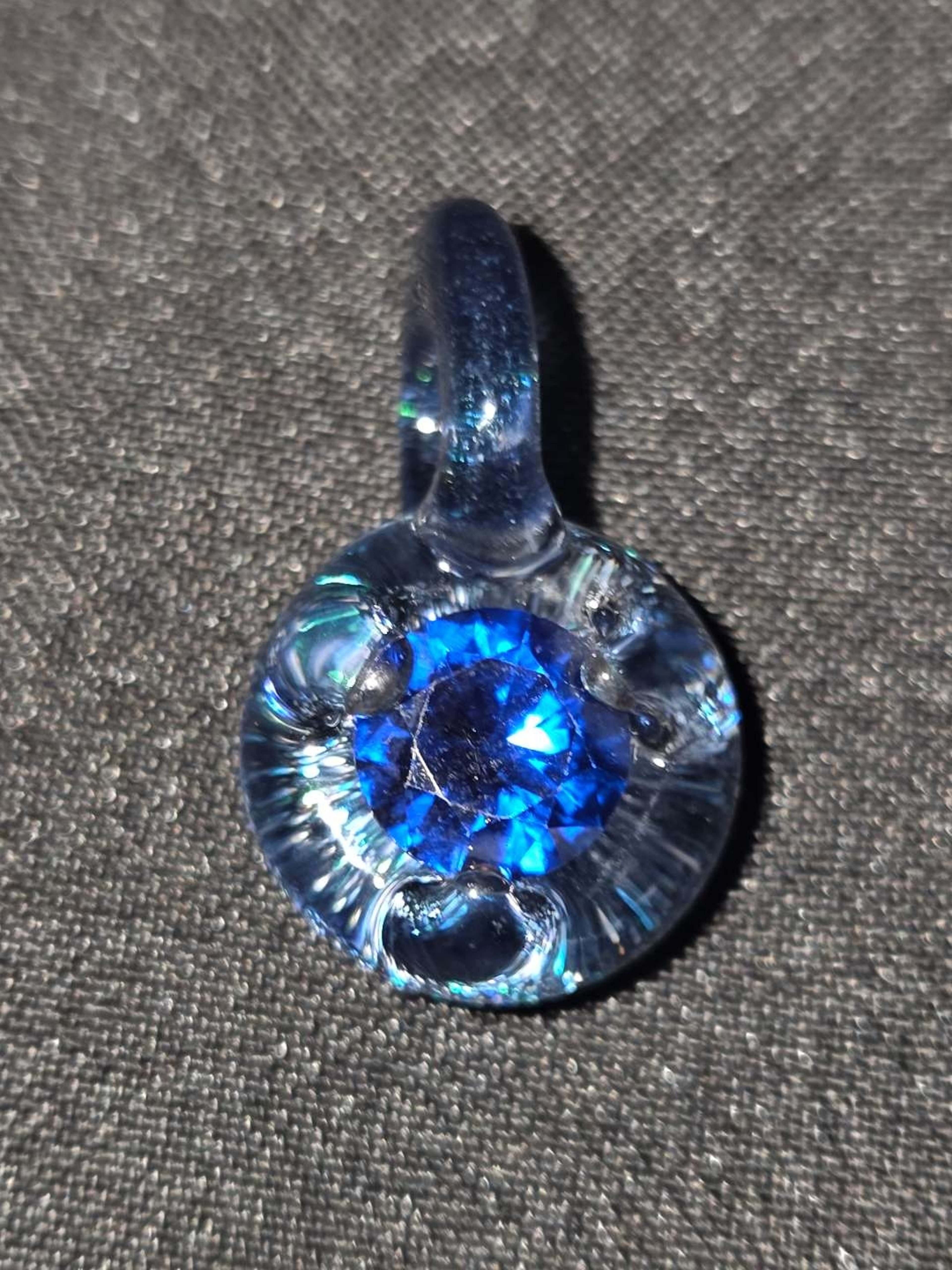 Aqua dichro & blue spinel image 0