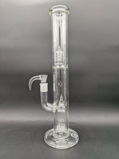 Preview pic of GREEK GLASS FIXED 4 ( F4 / 4-ARM TREE ) TUBE 16"