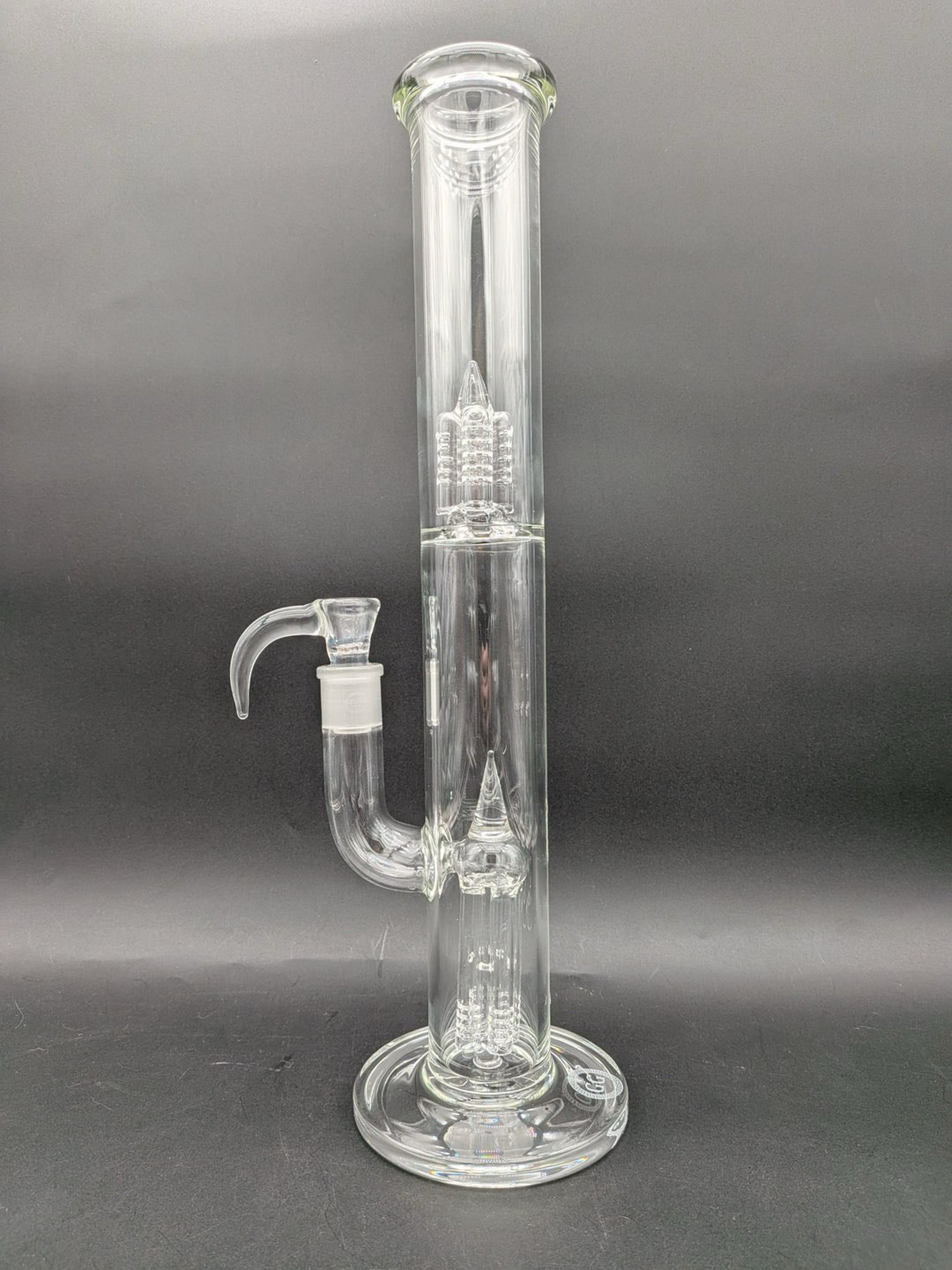 Preview pic of GREEK GLASS FIXED 4 ( F4 / 4-ARM TREE ) TUBE 16"