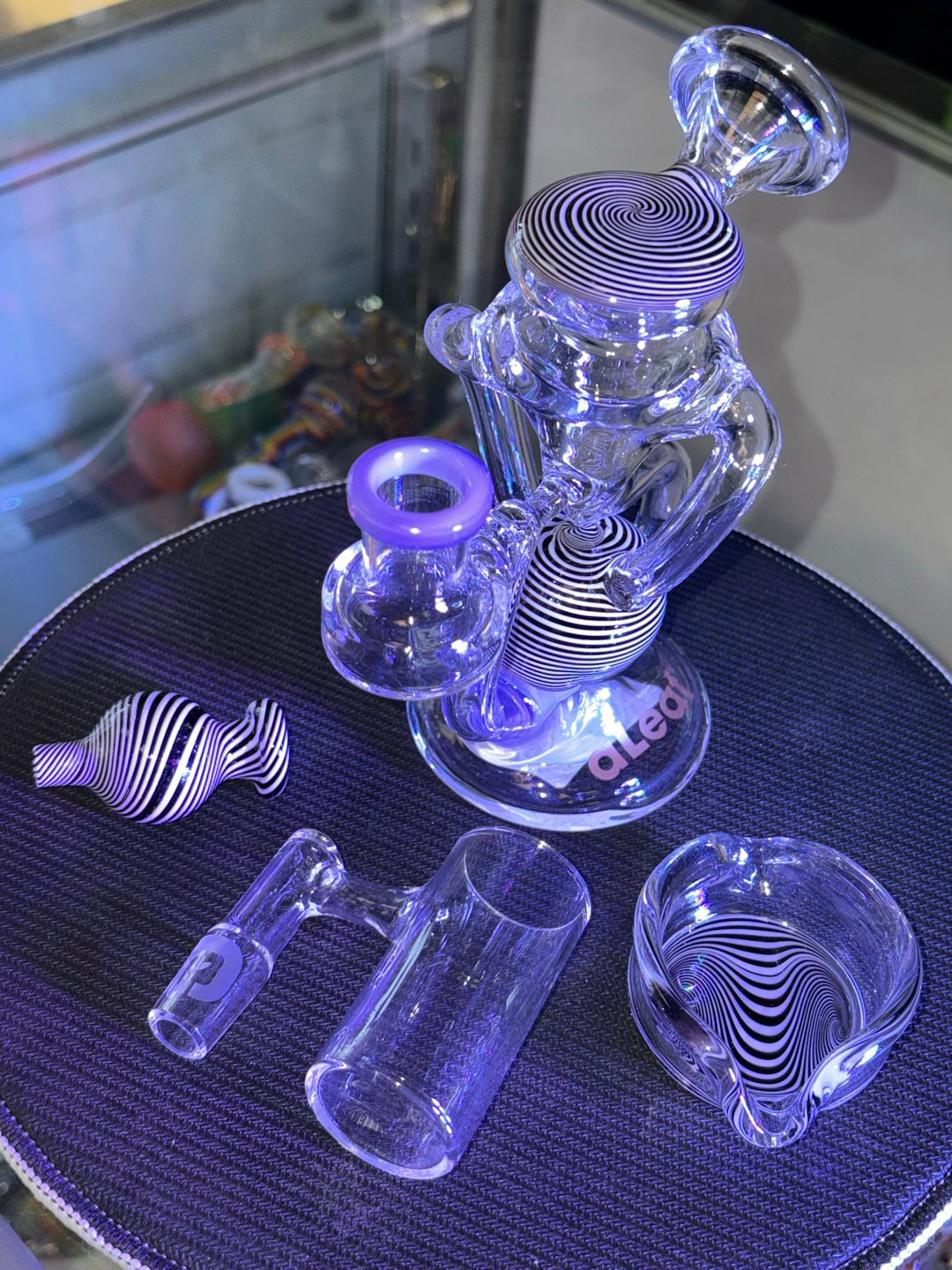 Preview pic of ALEAF GLASS double uptake recycler