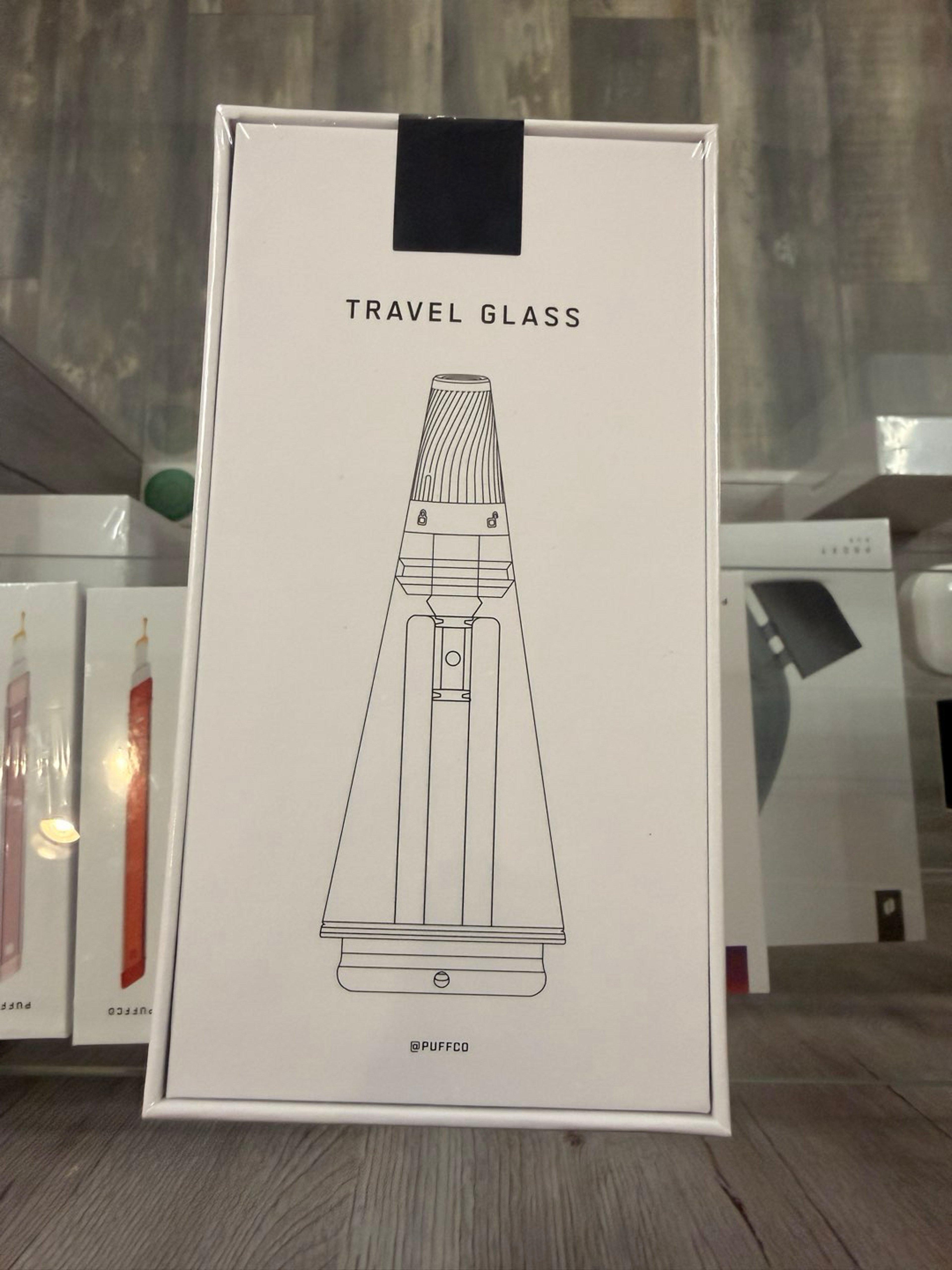 Puffco Peak Travel Glass (Shadow Black) image 0
