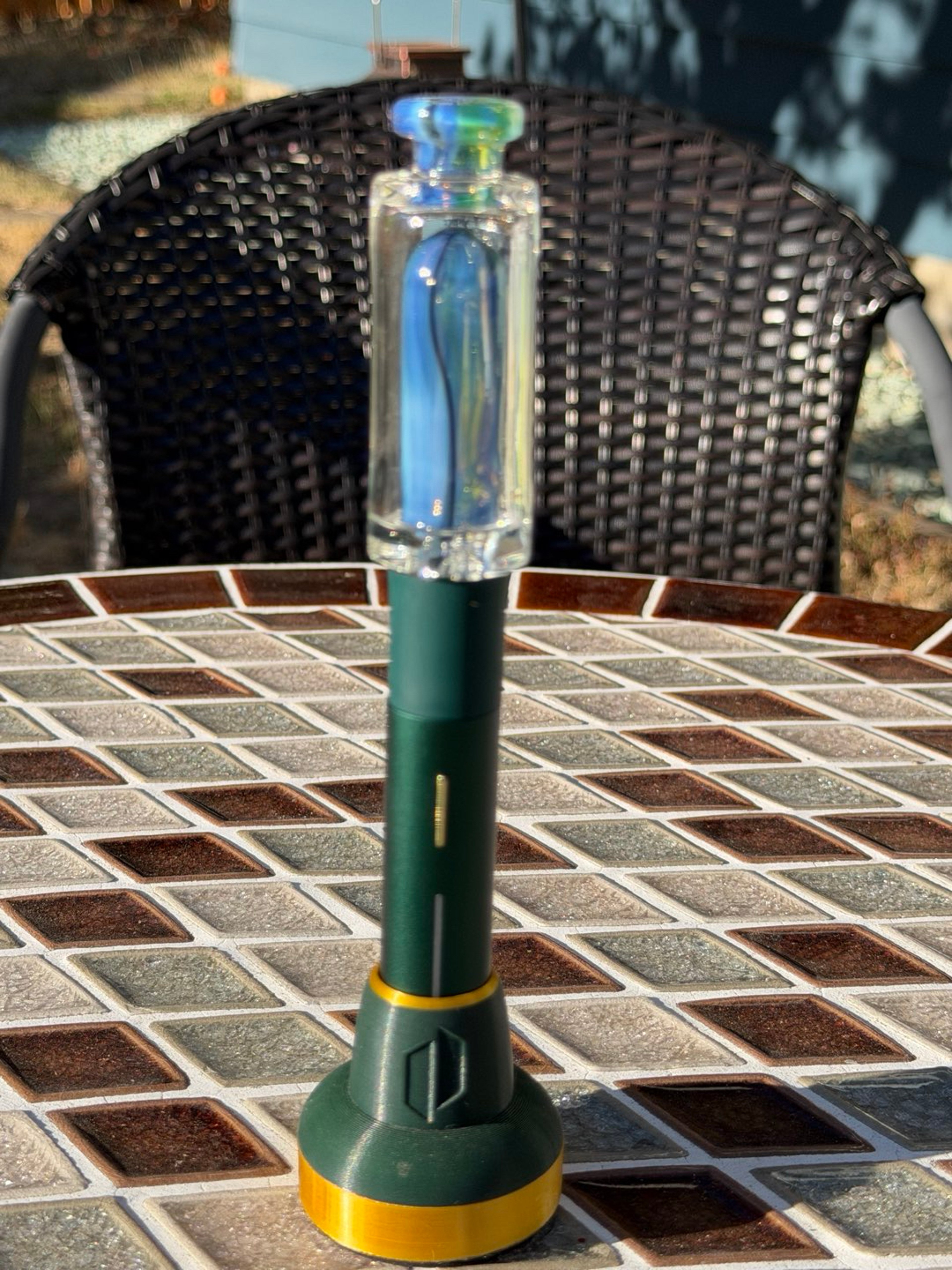 Puffco pivot bubbler top from Randohm glass image 0