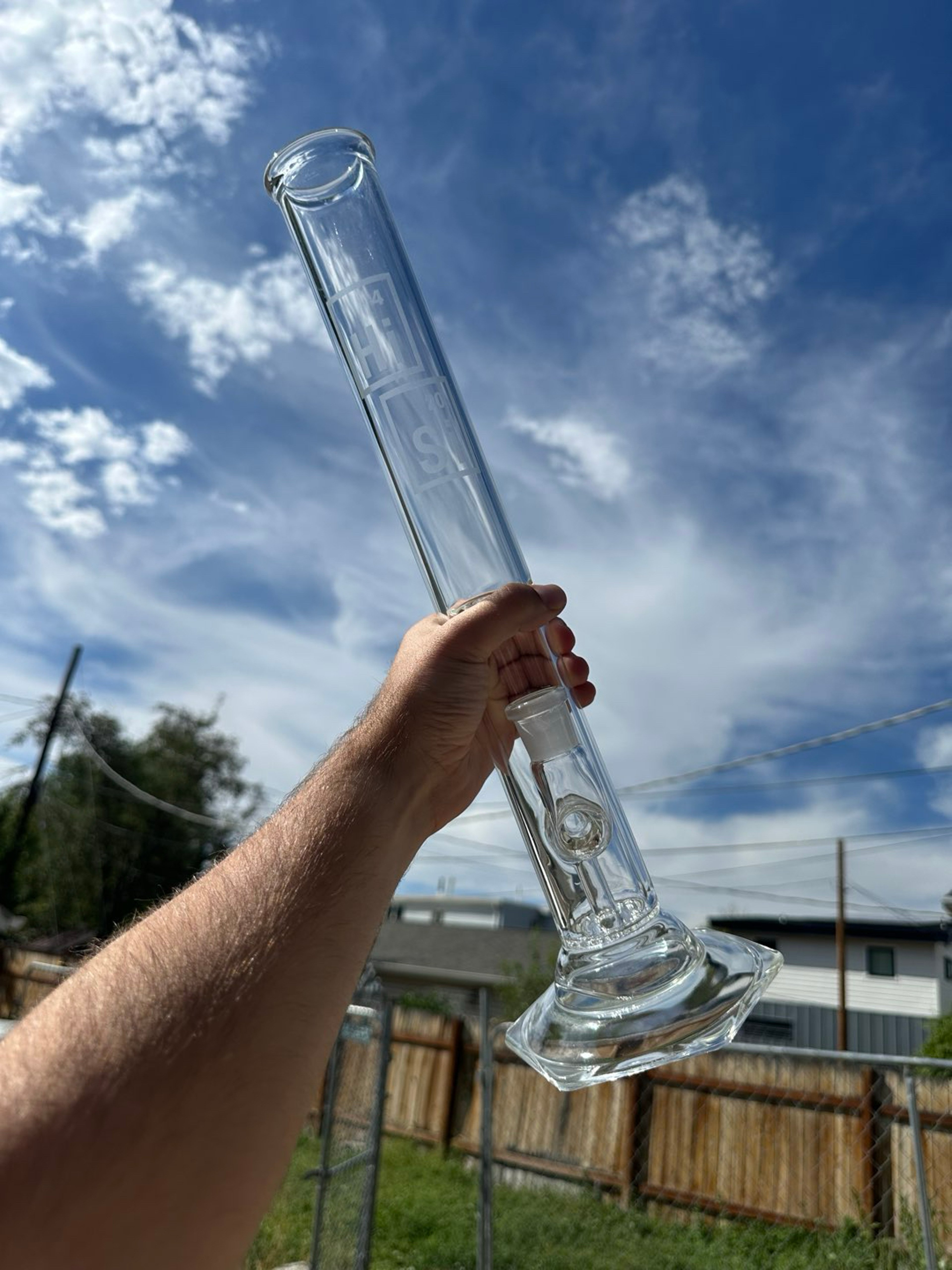 HiSi Glass 15” tube 5mm image 0