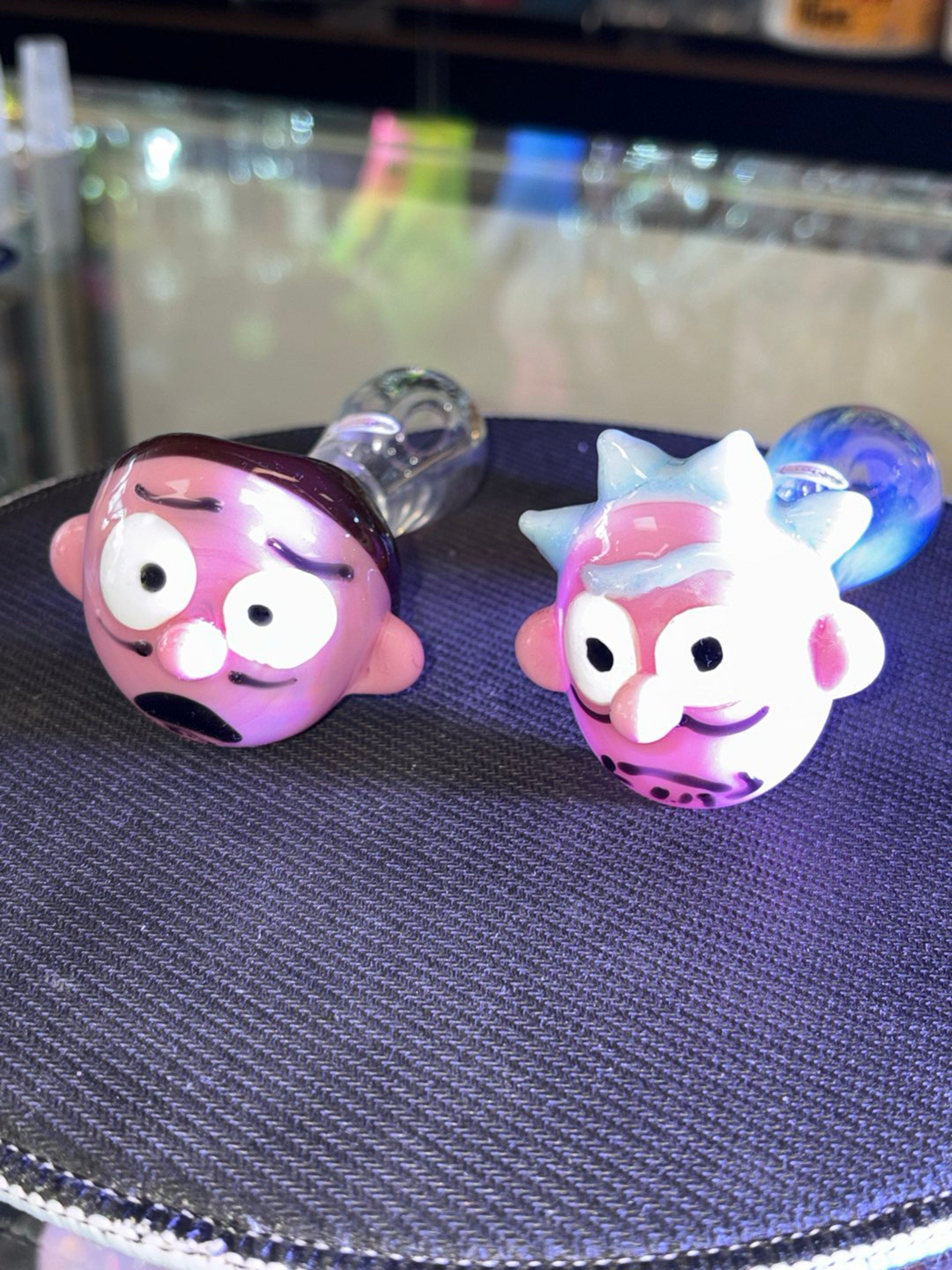 Preview pic of 13GLASS Rick and Morty spoons set